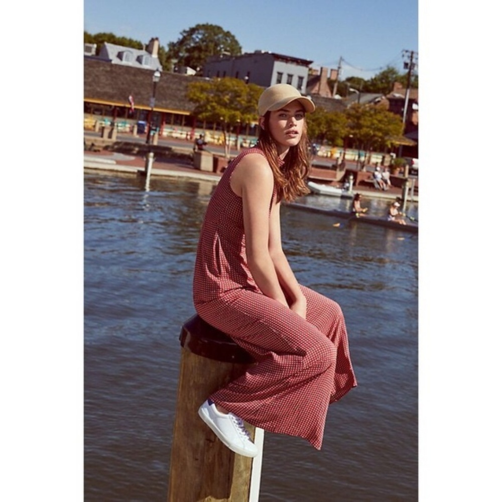 Anthropologie Farida Mock Neck Jumpsuit - Picture 2 of 4